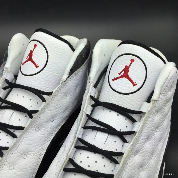 Rep TBK mens white RETRO black AND 13 